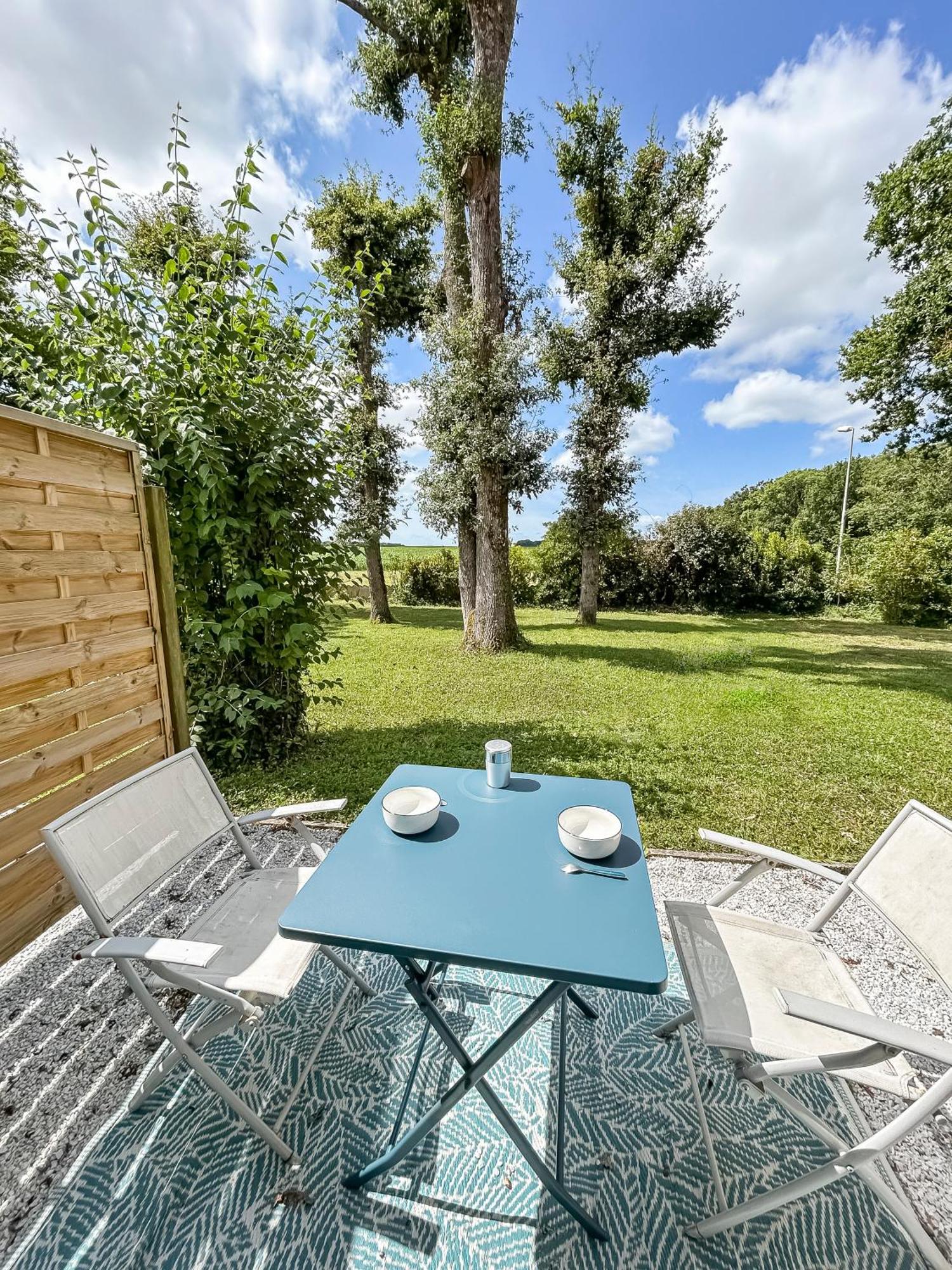 Calme Jardin & Parking Prox Royan Appart 2 메디스 외부 사진