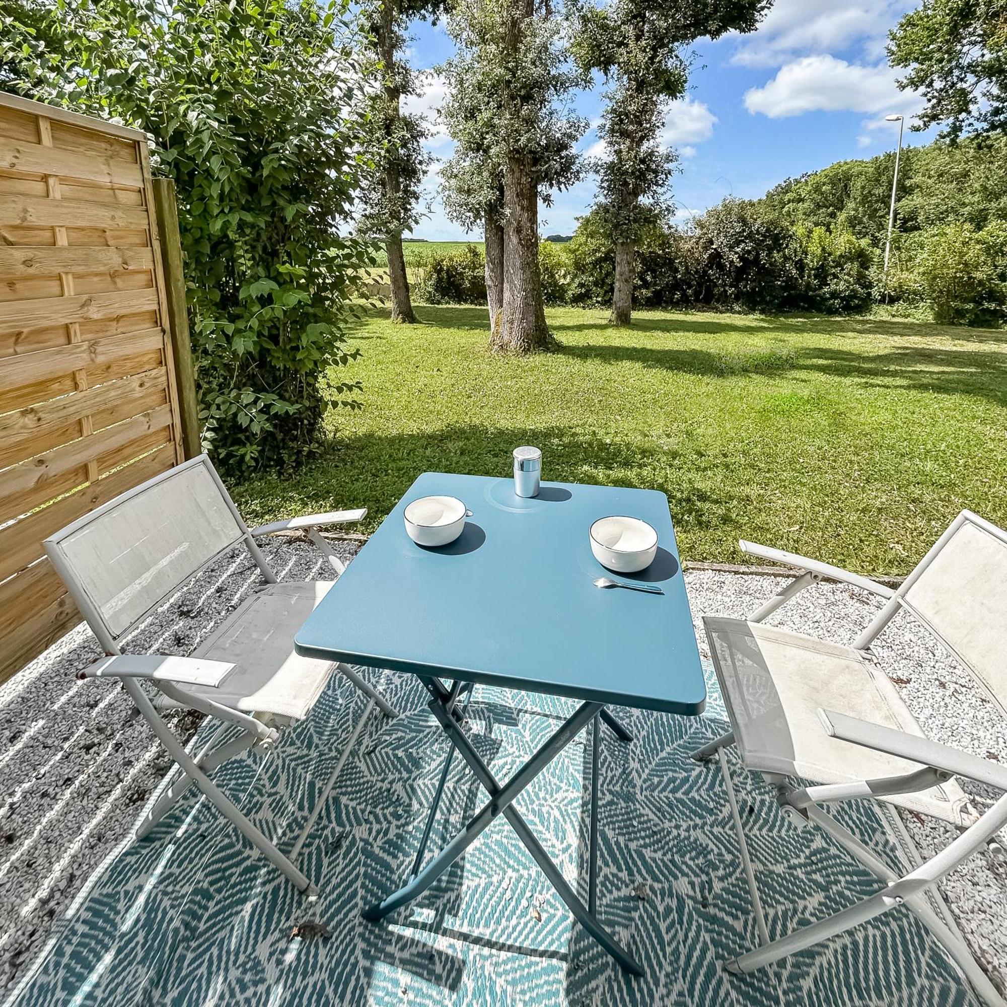 Calme Jardin & Parking Prox Royan Appart 2 메디스 외부 사진